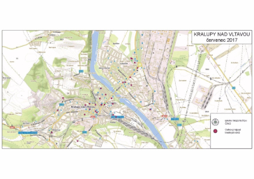 Mapy kriminality za Červenec 2017
