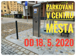 Parkování v centru po ukončení nouzového stavu